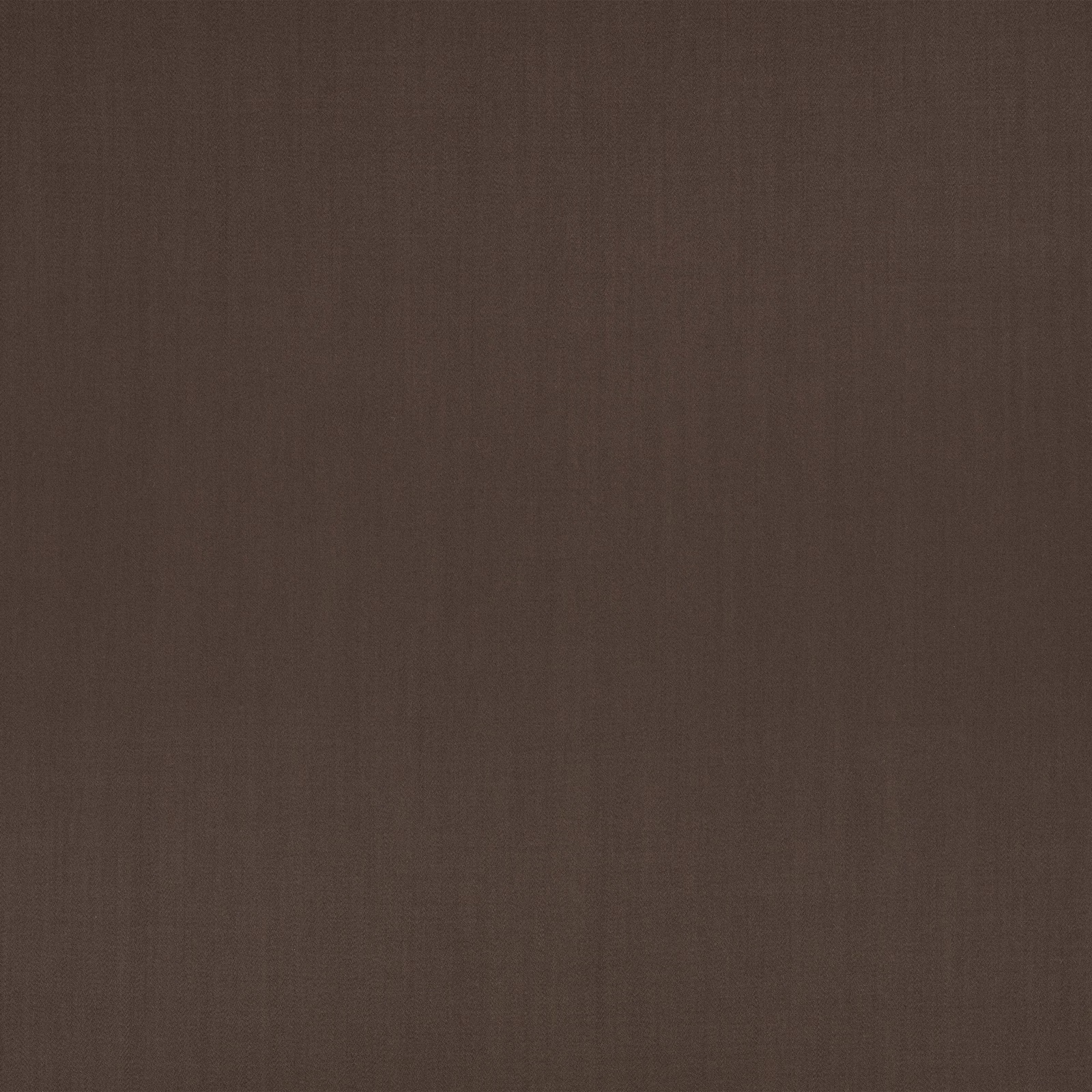 Dark cocoa brown fabric swatch with a subtle, finely grained woven texture