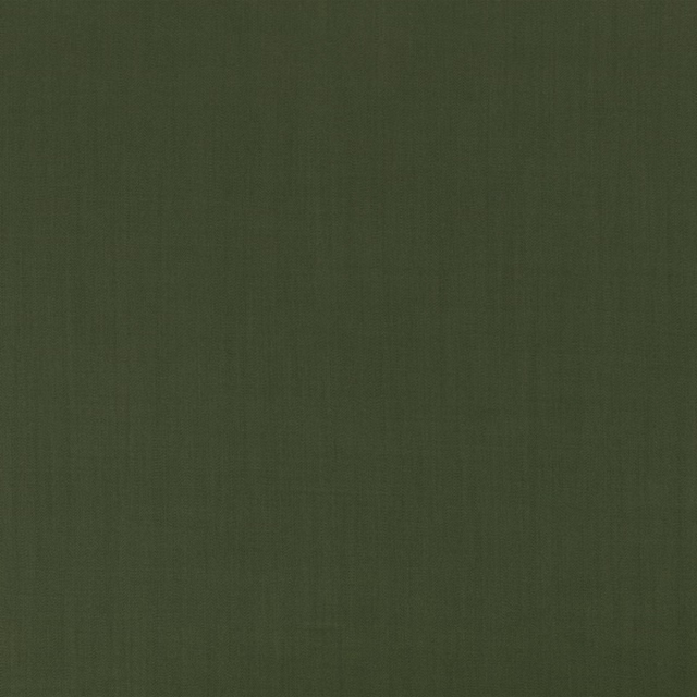 Deep olive-green woven fabric with subtle vertical striations and a softly textured surface