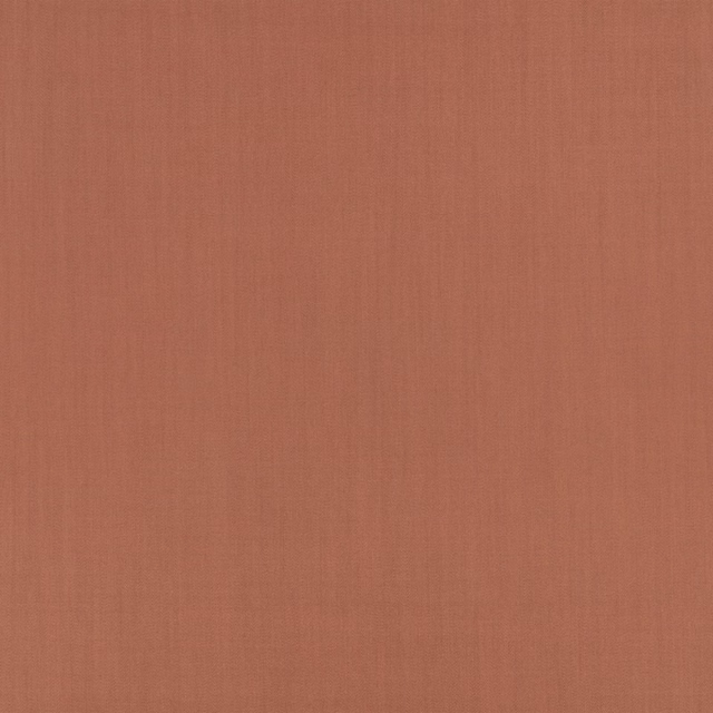 Muted terracotta plain weave with subtle vertical grain and softly shaded surface