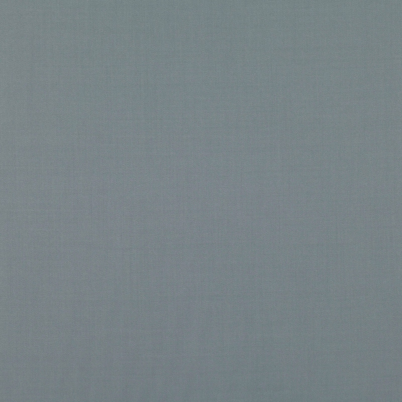 Close-up of muted blue-grey Town Lead fabric showing a fine plain woven texture