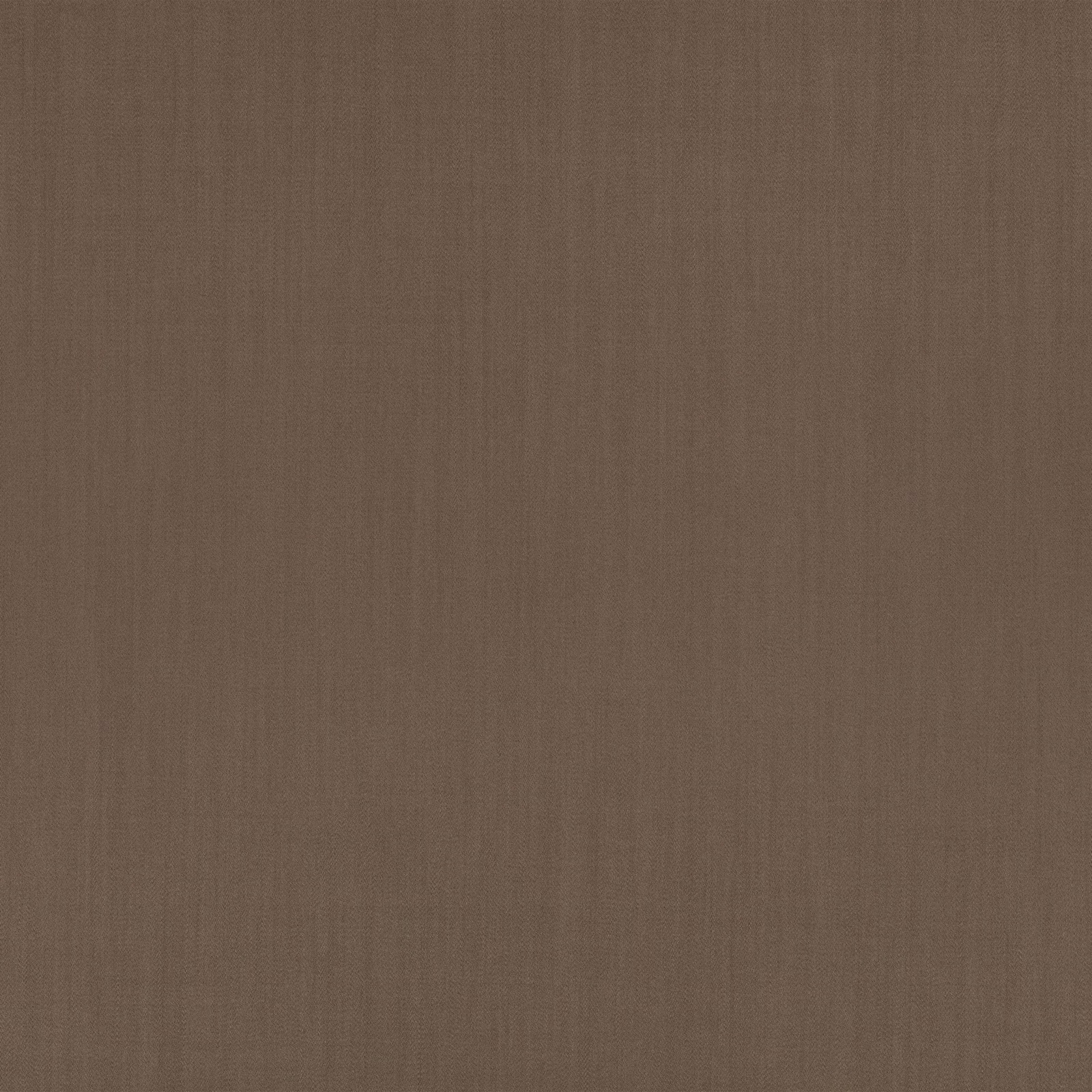 Warm mocha brown fabric swatch with a fine, subtly vertical woven texture
