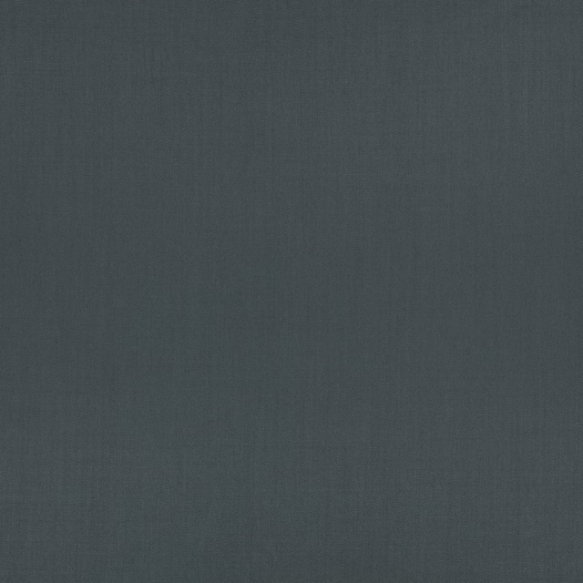 Close-up of dark charcoal mole-grey fabric with fine vertical woven texture