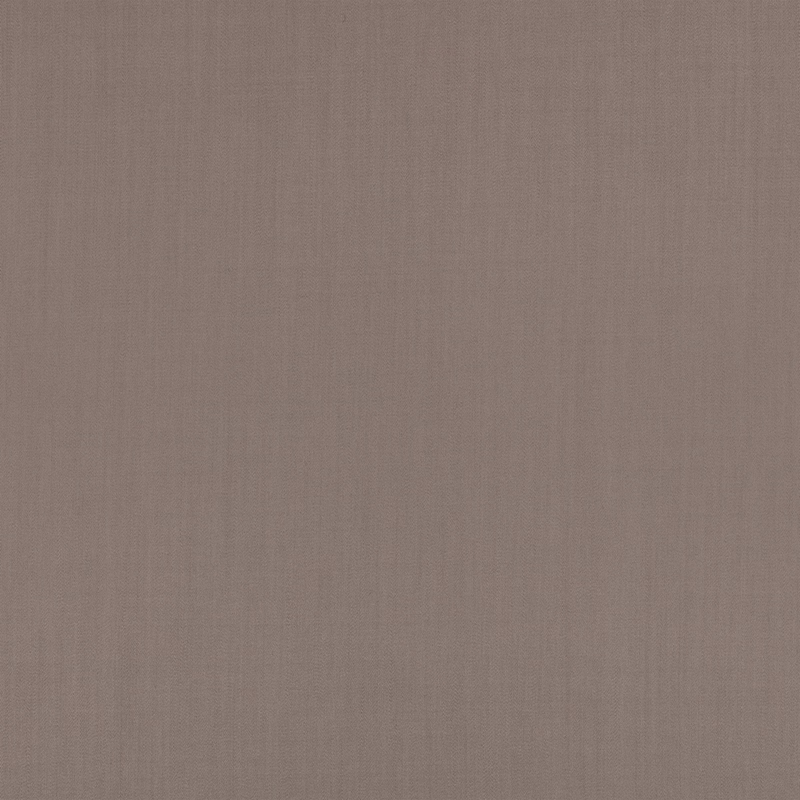 Warm taupe-grey woven fabric with fine vertical striations and subtle tonal texture