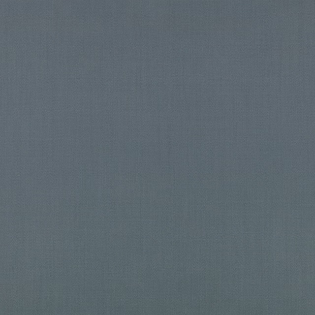 Stormy blue-grey fabric swatch showing a fine, subtly vertical woven texture