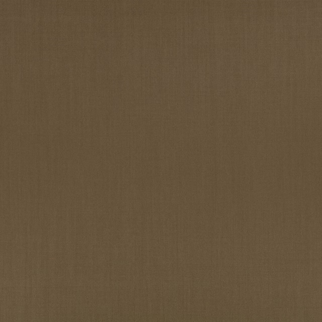 Warm walnut-brown plain weave with subtle vertical striation and matte texture
