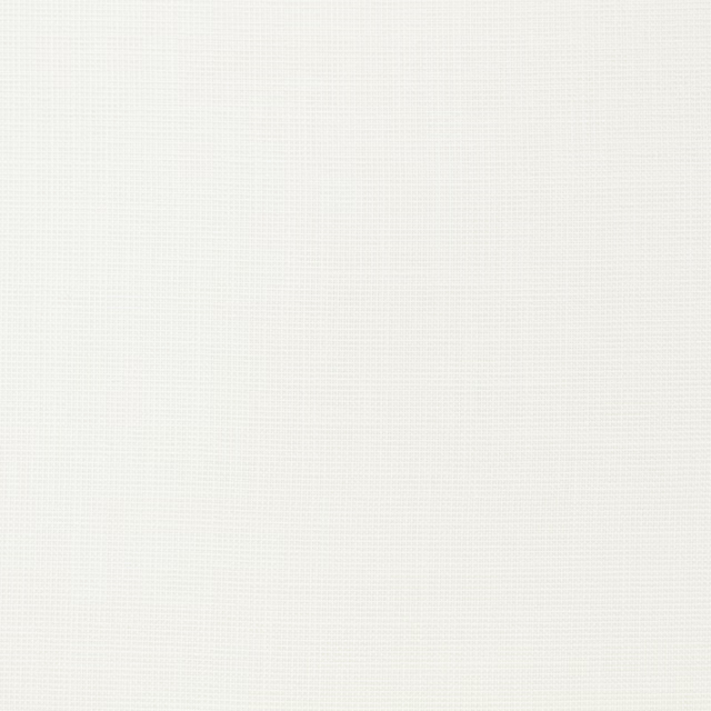 Warm ivory-white fabric showing a tiny, even woven check with a soft fine texture