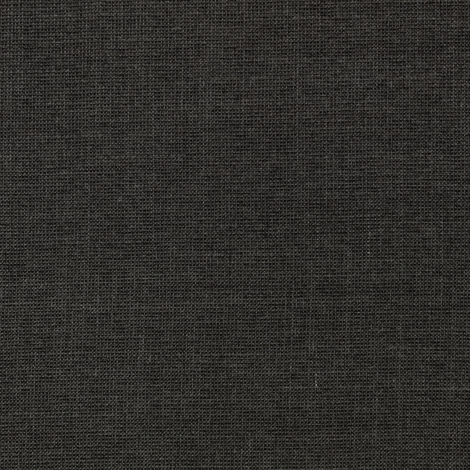 Close-up of charcoal-black M672 Midnight fabric with a fine crosshatched woven texture