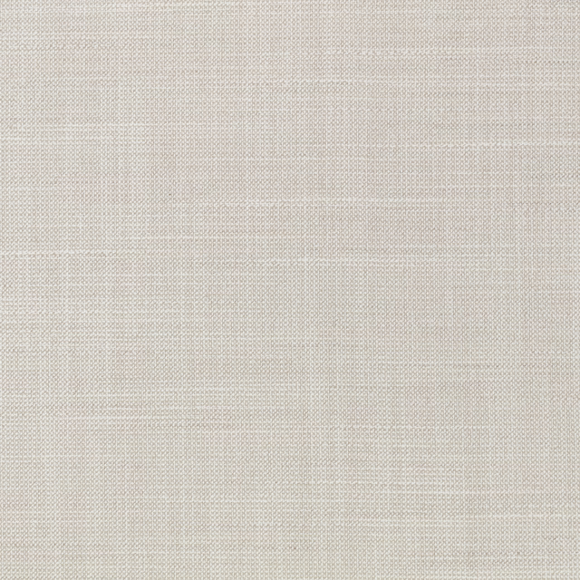 Close view of pale sand-beige fabric with a fine woven grid texture
