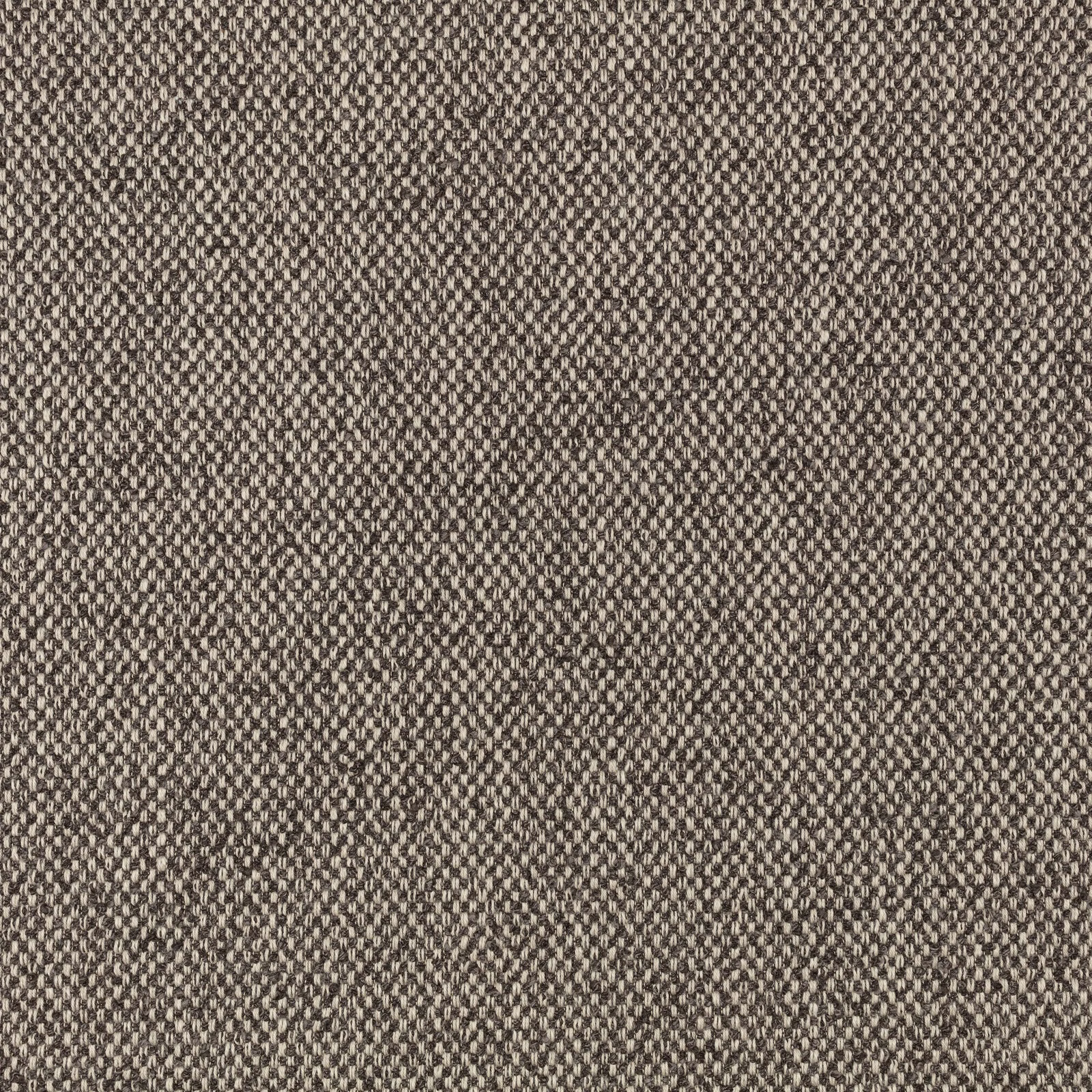 Close-up of gunmetal grey fabric with a dense, peppered woven texture