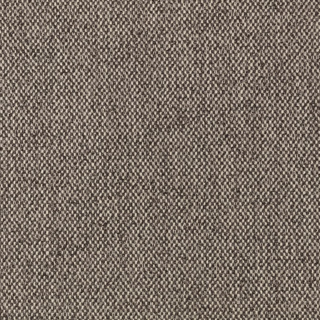 Close-up of gunmetal grey fabric with a dense, peppered woven texture