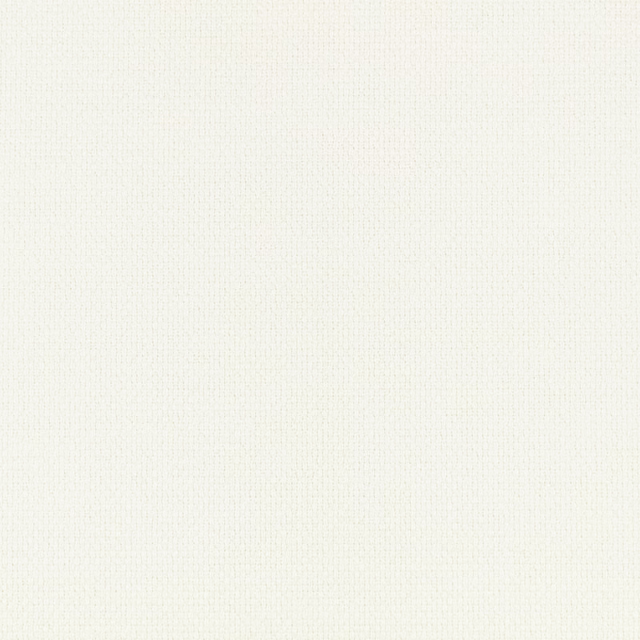 Pale ivory Jasper White fabric showing a fine, softly textured woven grid