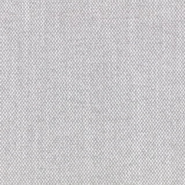 Close-up of silver-grey fabric with a fine, softly irregular woven grid texture