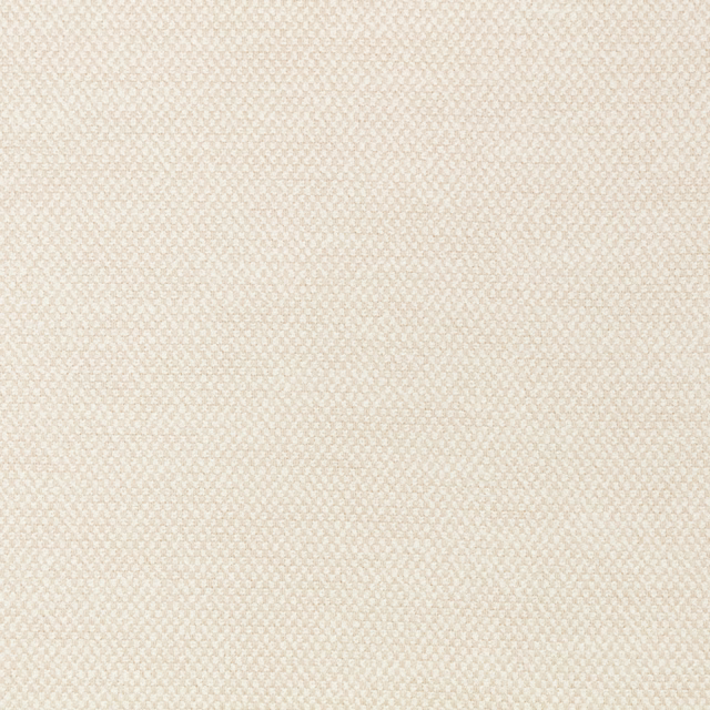 Pale White Sand fabric with a fine cream basket-weave texture
