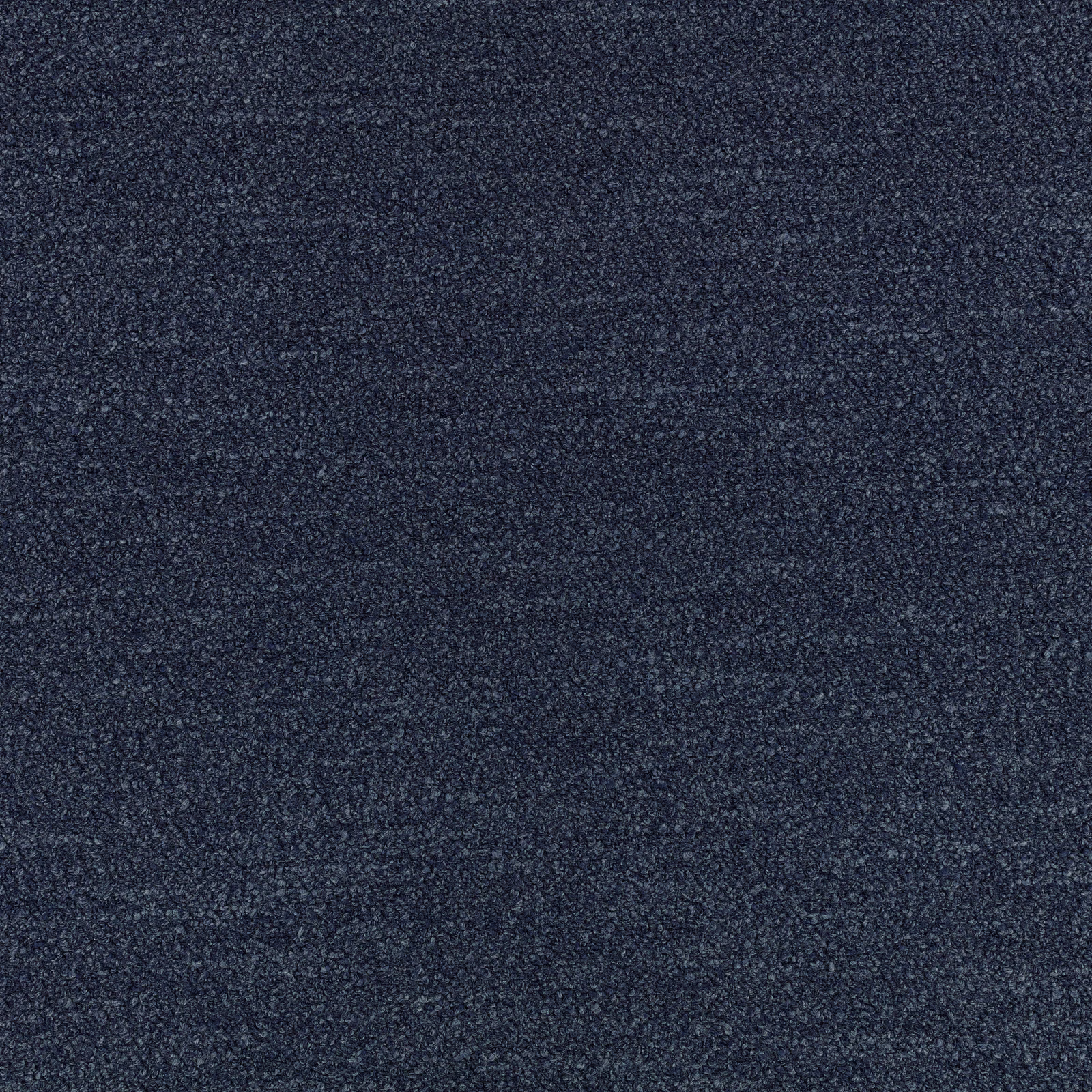 Deep indigo textile with fine mottled weave and subtle horizontal tonal bands