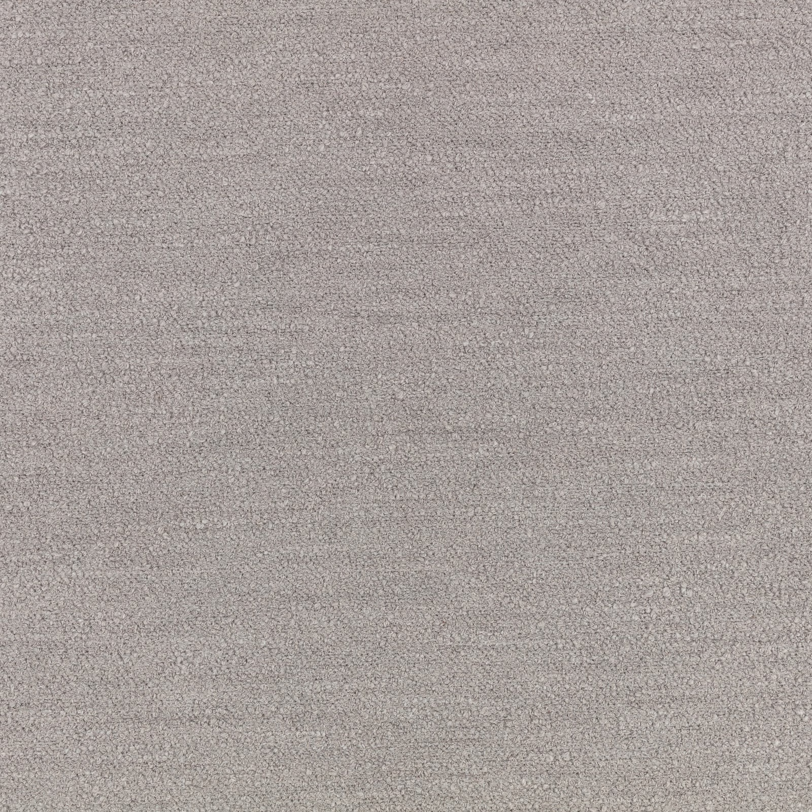 Close view of softly mottled silvery-grey woven textile with a fine horizontal grain