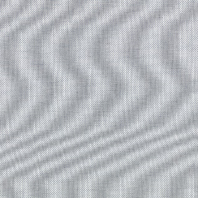 Pale dove-grey sheer fabric showing a fine, closely spaced vertical weave