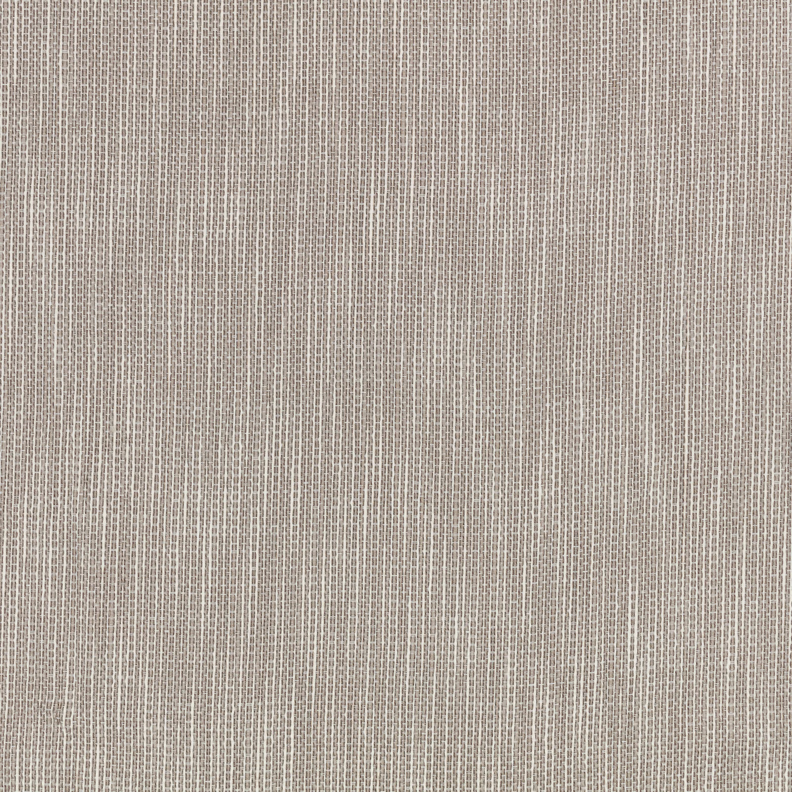 Soft flax taupe sheer with fine vertical open-weave texture