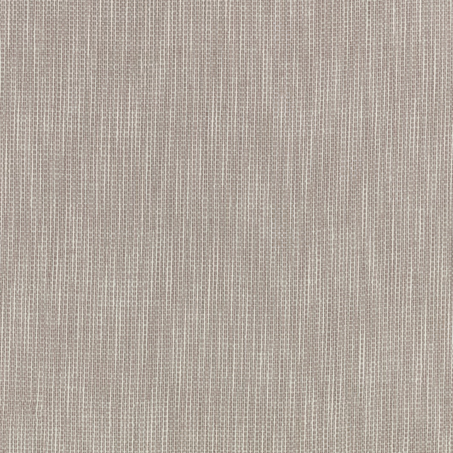 Soft flax taupe sheer with fine vertical open-weave texture