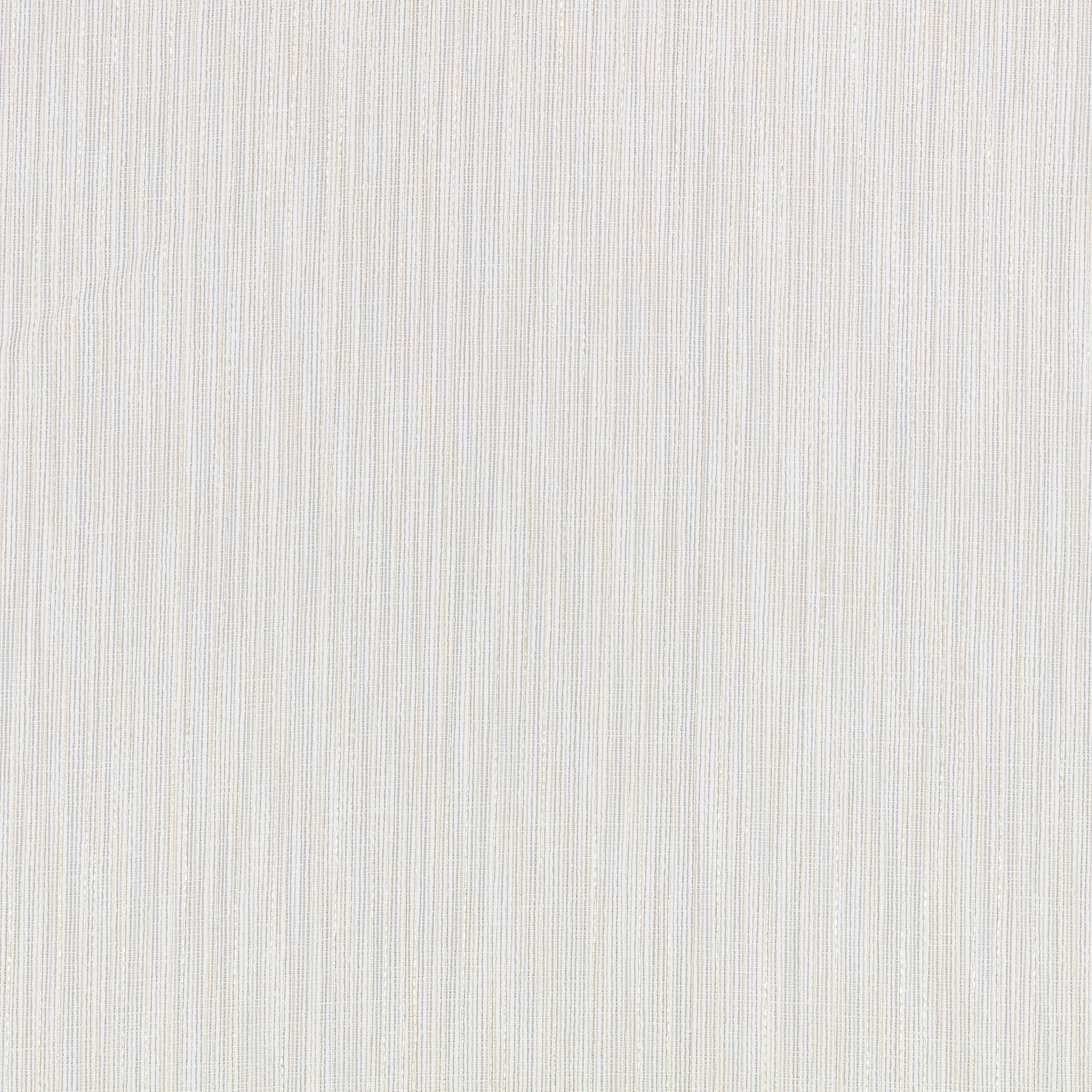 Pale plaster-grey textile with fine, uneven vertical striations and a sheer-looking surface.