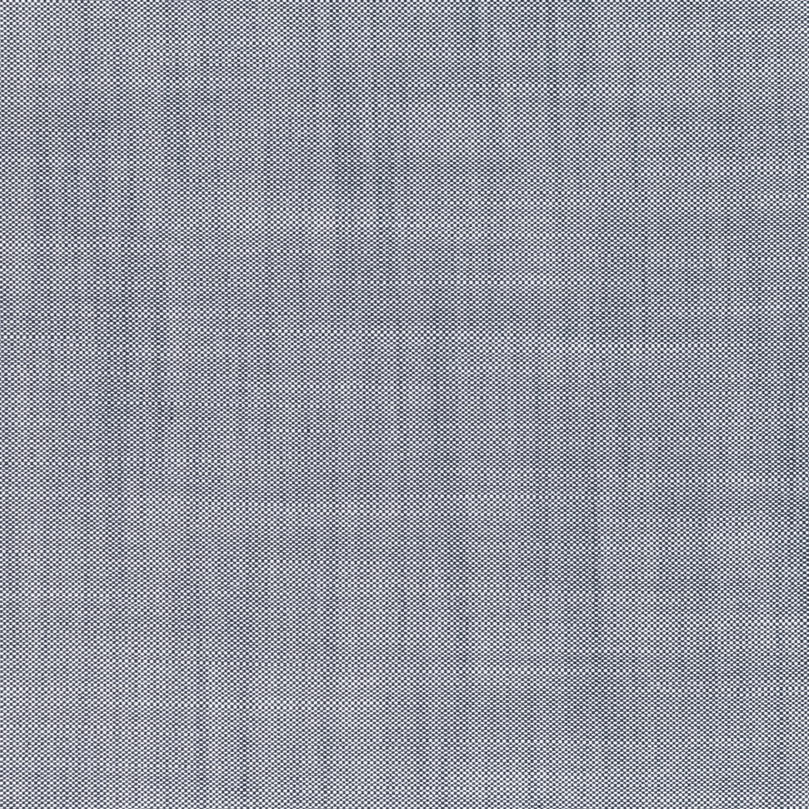 Close-up of cool ocean blue-grey hopsack weave with fine dark-and-light texture