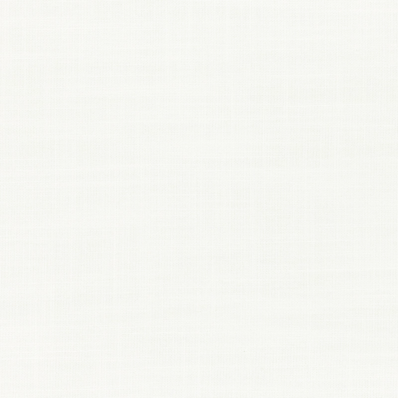 Soft white hopsack weave showing a fine, subtle basket texture in close-up