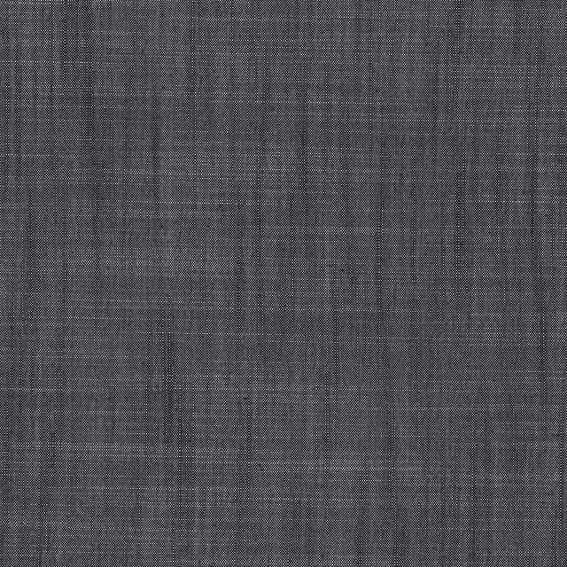 Dark charcoal-grey woven swatch with a fine, subtly blue crosshatched texture