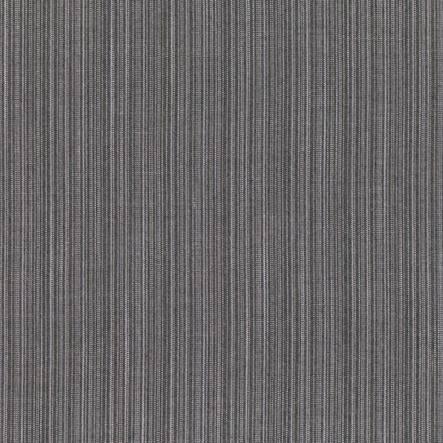 Muted driftwood taupe-grey fabric with fine, closely spaced vertical striations