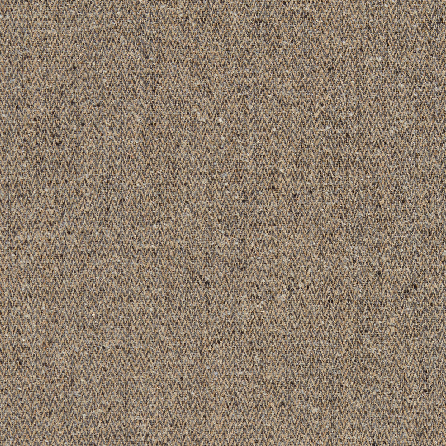 Muted slate taupe woven herringbone texture with fine charcoal and warm beige flecks