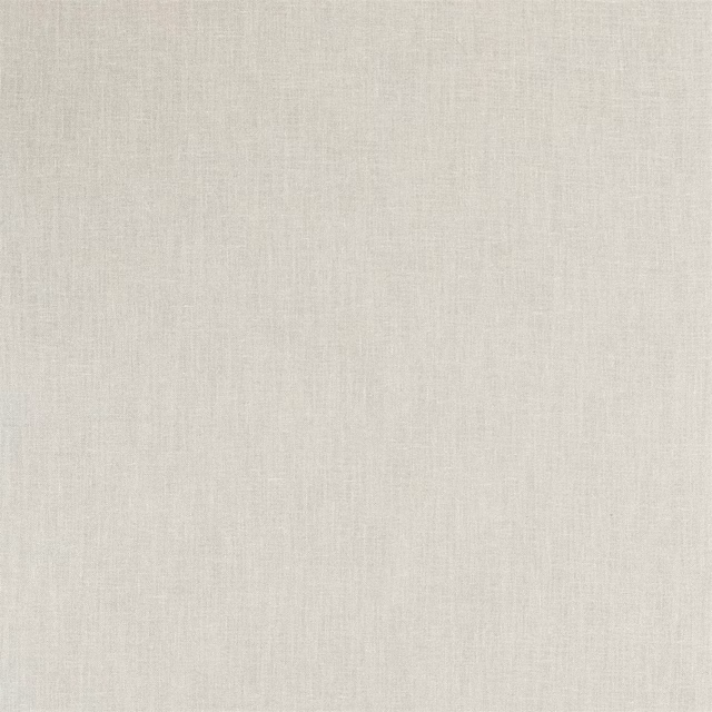 Pale mineral greige plain weave with fine vertical texture and a softly matt surface