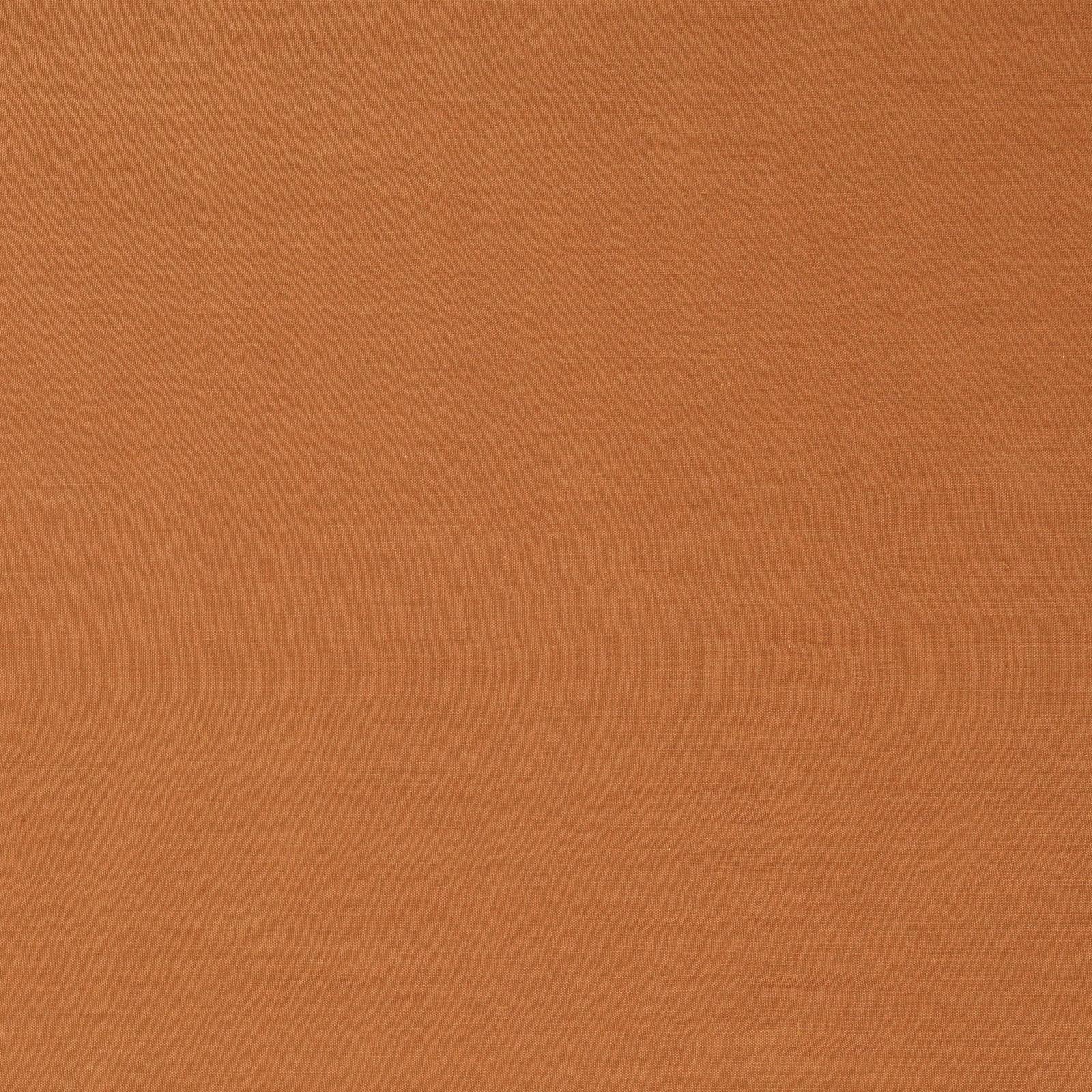 Warm brick terracotta plain weave with subtle horizontal texture