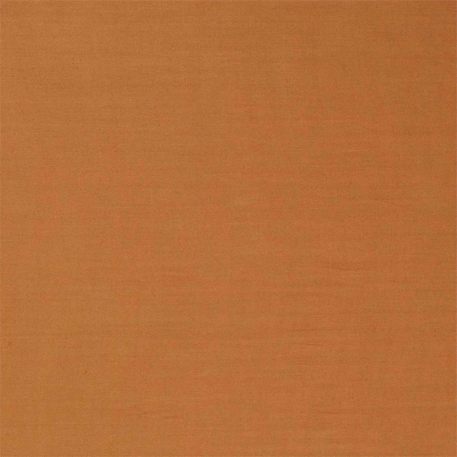 Warm brick terracotta plain weave with subtle horizontal texture