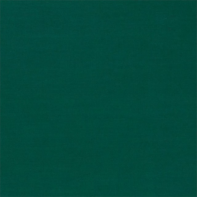 Deep emerald green woven textile with a fine, subtly crosshatched surface