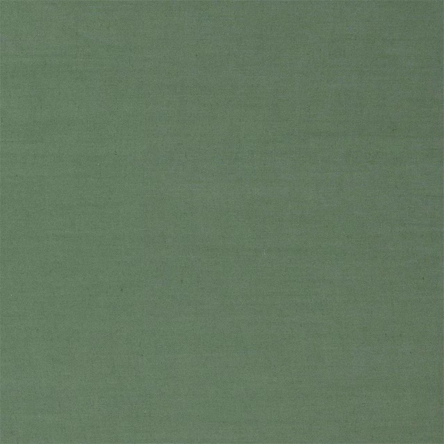 Muted evergreen plain weave showing fine texture and subtle tonal variation