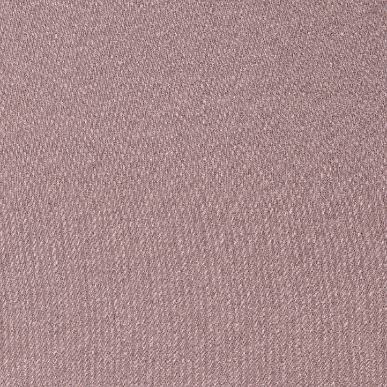 Close-up of muted fig mauve fabric with fine plain crosshatched weave