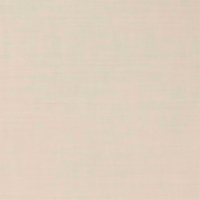 Warm pale beige Ruskin Linen with a subtle close plain weave and soft tonal lines