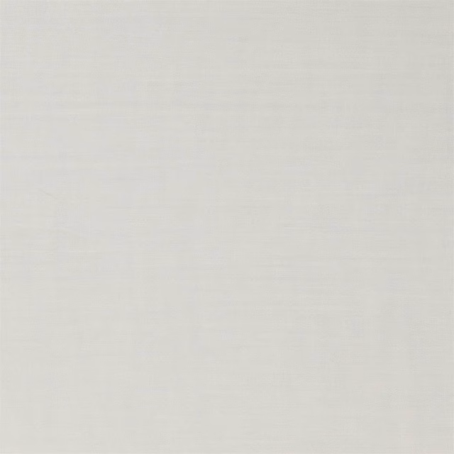 Close-up of pale stone-grey plain weave with subtle horizontal texture