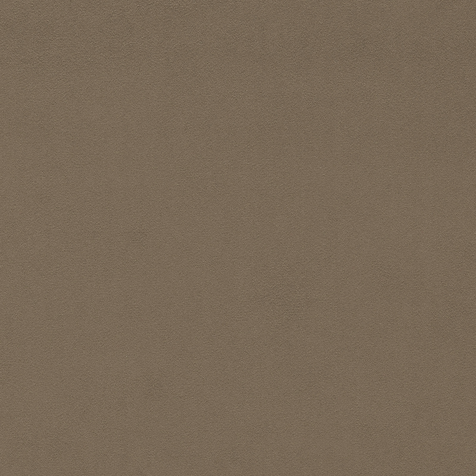 Close-up of plain muddy taupe velvet with a softly shifting nap