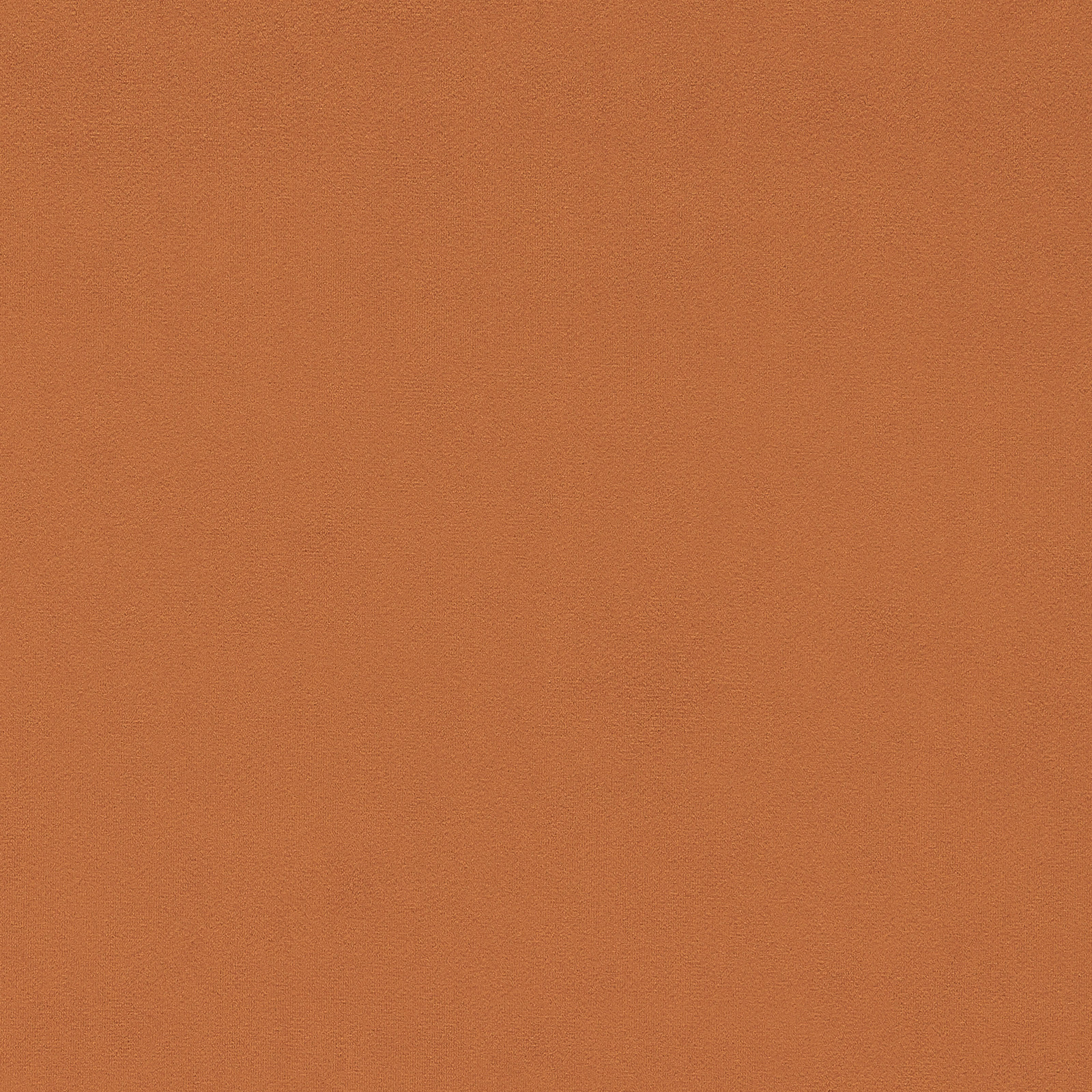 Burnt terracotta plain velvet with a softly textured, light-catching nap