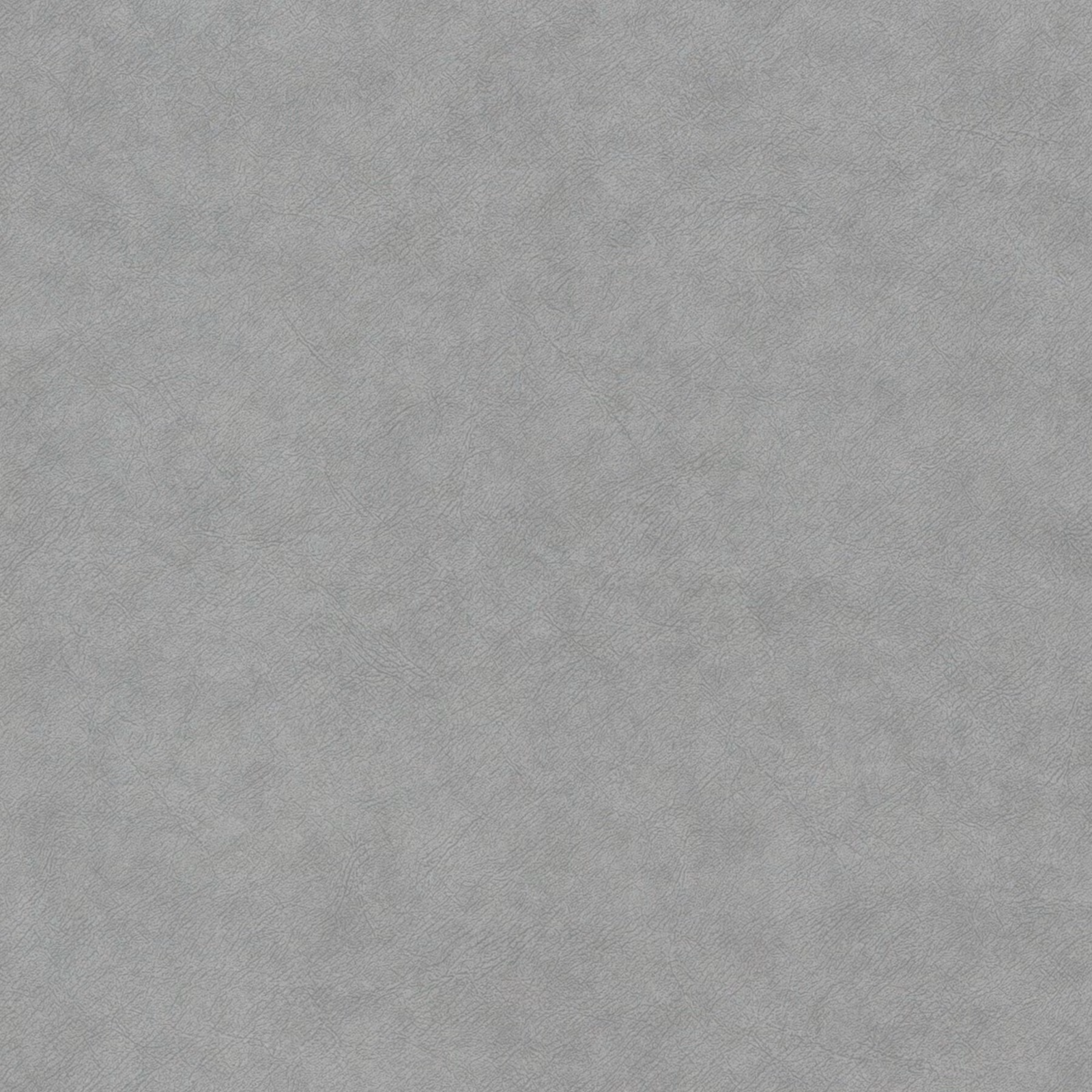 Cool dove-grey wallpaper with softly mottled leather-like grain and subtle tonal variation