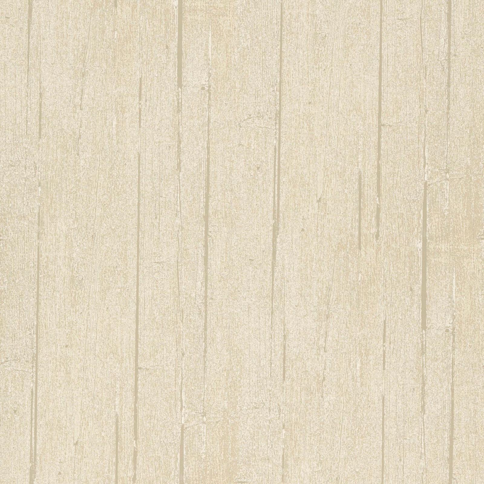Pale parchment wallpaper with softly distressed vertical wood-panel lines and fine grain
