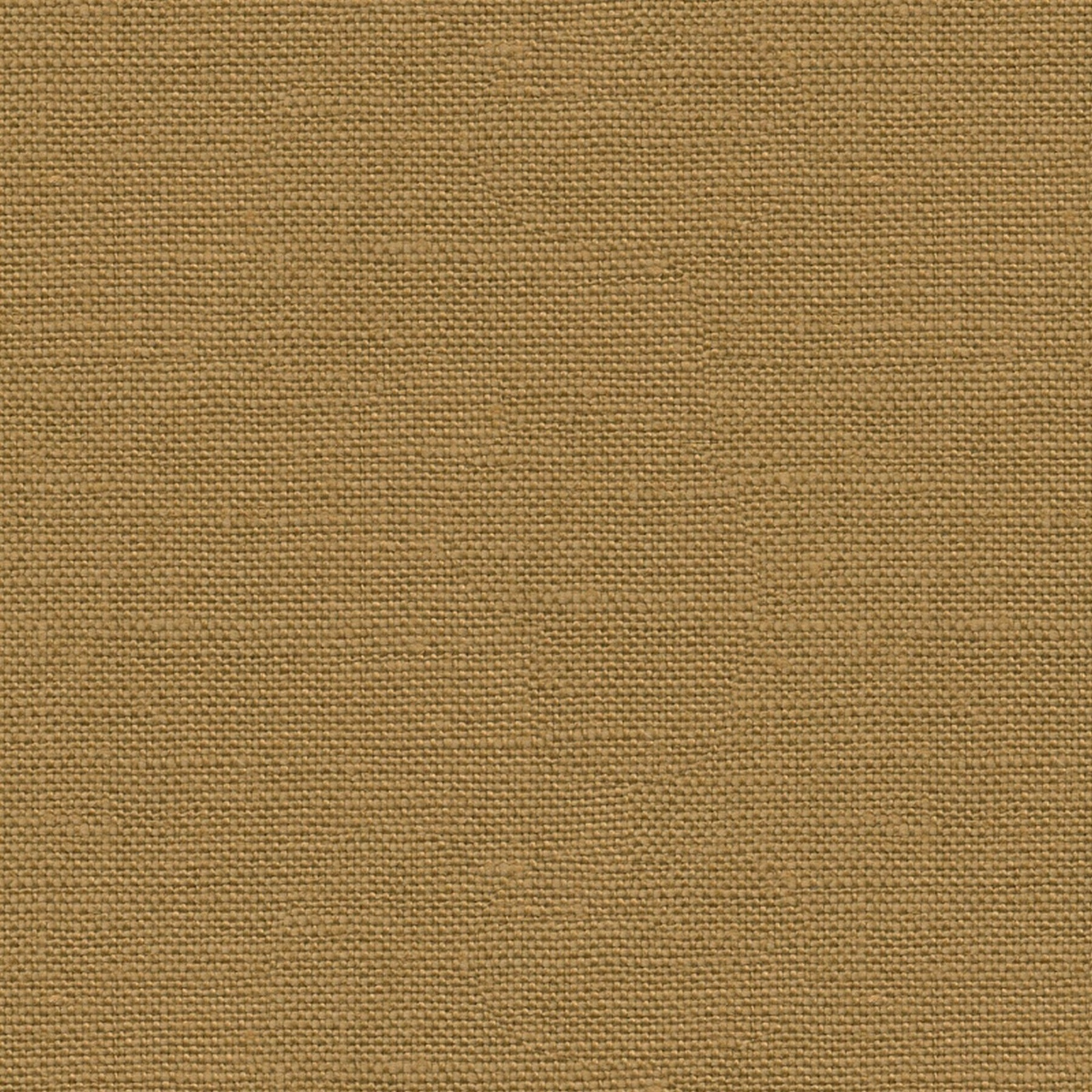 Warm caramel linen with a fine, even woven texture and subtle tonal variation
