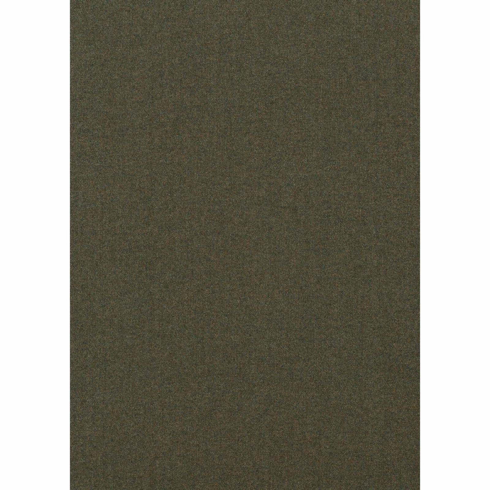 Deep forest-green wool texture with subtle olive-brown mottling across the swatch