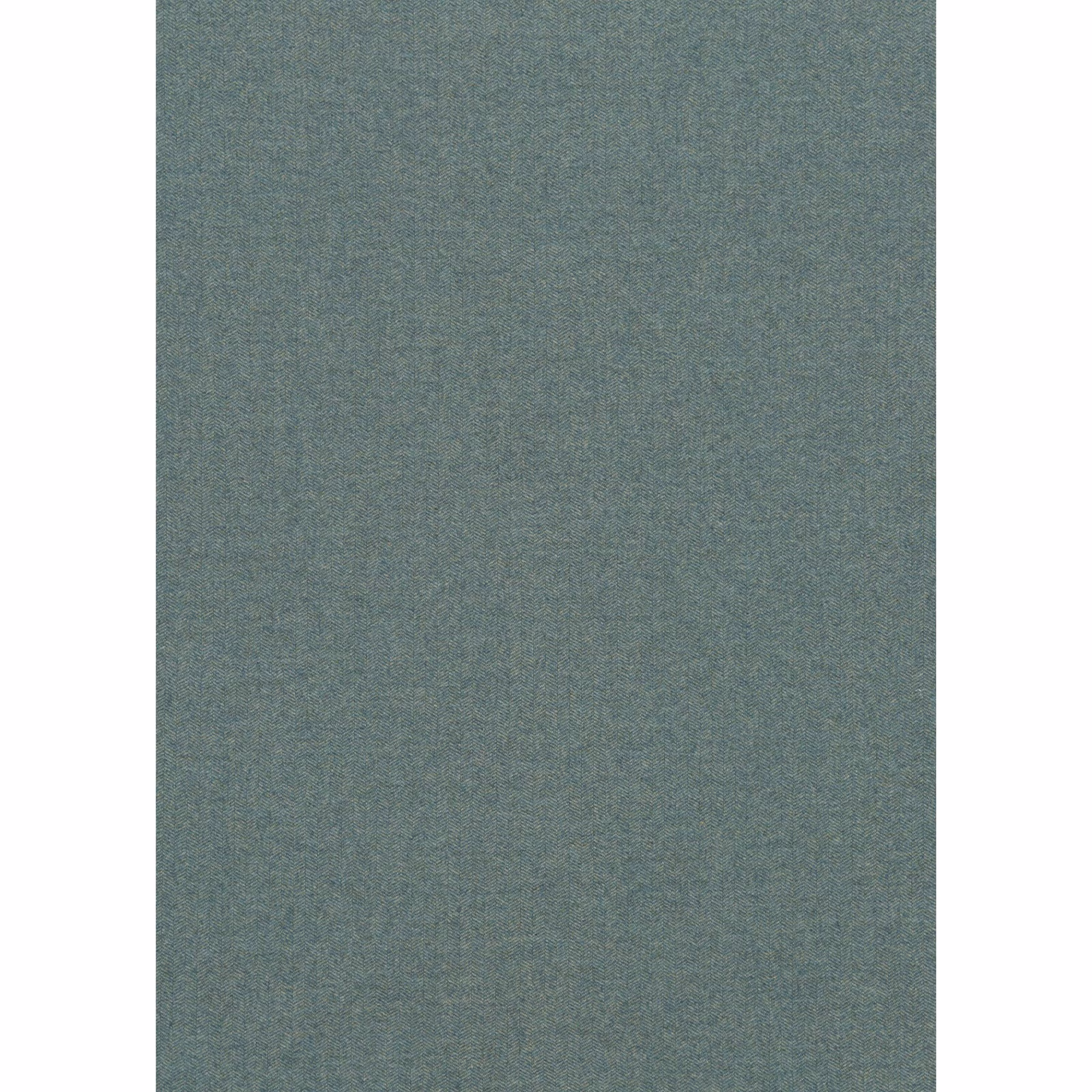Muted teal wool blend with a subtly mottled plain woven surface