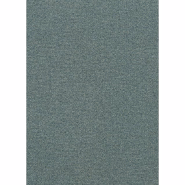 Muted teal wool blend with a subtly mottled plain woven surface