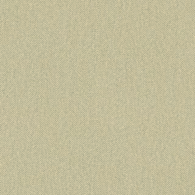 Pale aqua non-woven wallpaper with fine vertical herringbone texture