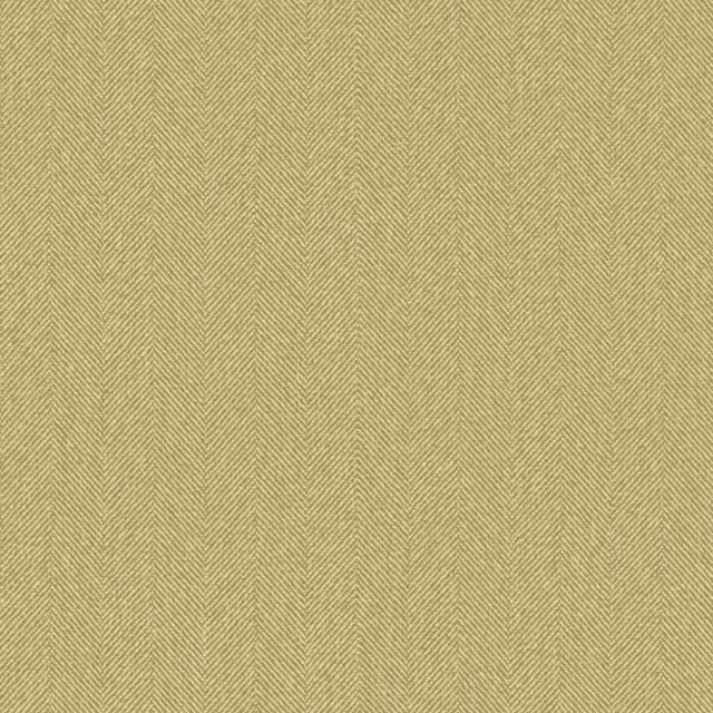 Muted lovat olive wallpaper with fine vertical herringbone texture