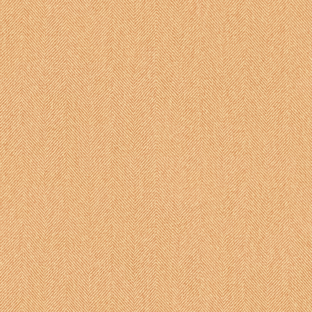 Warm plaster-peach wallpaper with fine vertical herringbone texture