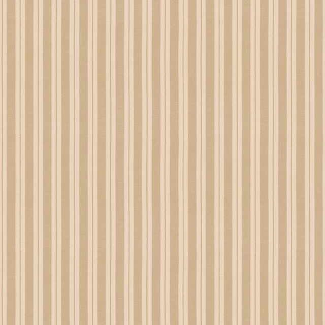 Warm parchment wallpaper with varied ivory vertical stripes and subtle surface texture