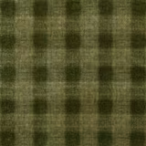 Deep emerald velvet showing a softly blurred olive-green check and brushed texture