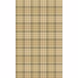 Muted sage and aqua plaid wallpaper with cream beige checks and layered woven-look texture